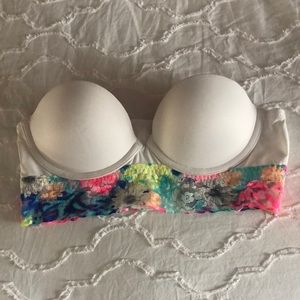 Pink Victoria’s Secret Bustier Lace